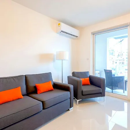 公寓 Bnbnova - Seafront 2br 2ba With Terrace Saint Julian's