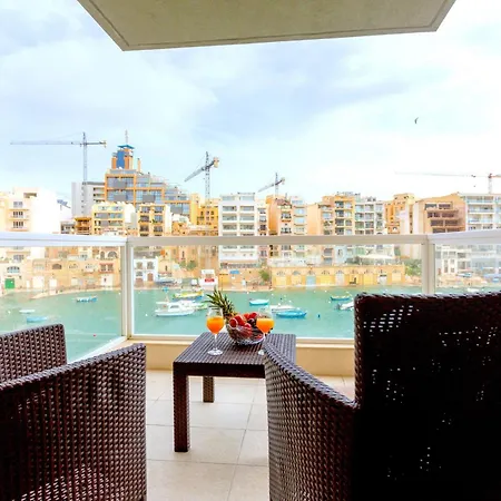 Bnbnova - Seafront 2br 2ba With Terrace 公寓 Saint Julian's