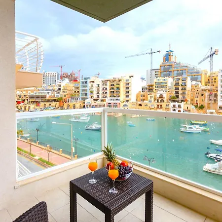 Bnbnova - Seafront 2br 2ba With Terrace 公寓 Saint Julian's